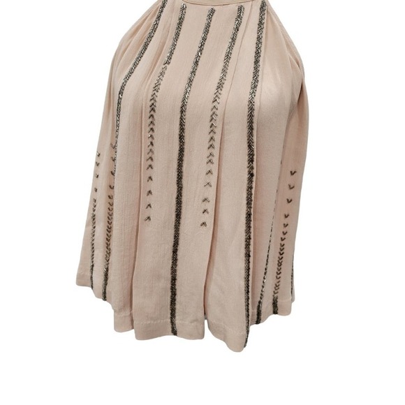 Free People Womens Shimmer and Shine Beaded Tank Top Size XS - Picture 11 of 12